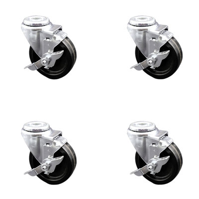 Ensemble de roulettes pivotantes SS