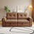 Multifunctional Modern Chenille Sofa Bed, Steel Frame, Home & Office