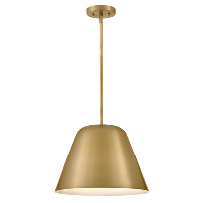 Cayson Single Light Metal Steel Pendant