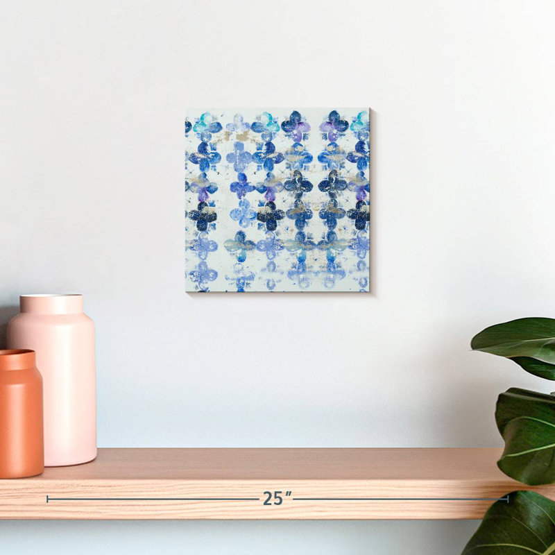 Bleu quadrilobe Avery I