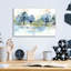 «Washy Blue Landscape A» par Jean Plout, art mural en verre acrylique-458705261