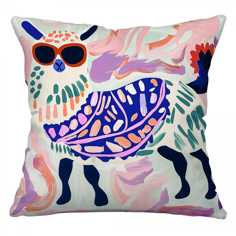 Coussin Boat Marine, Carré 14 po