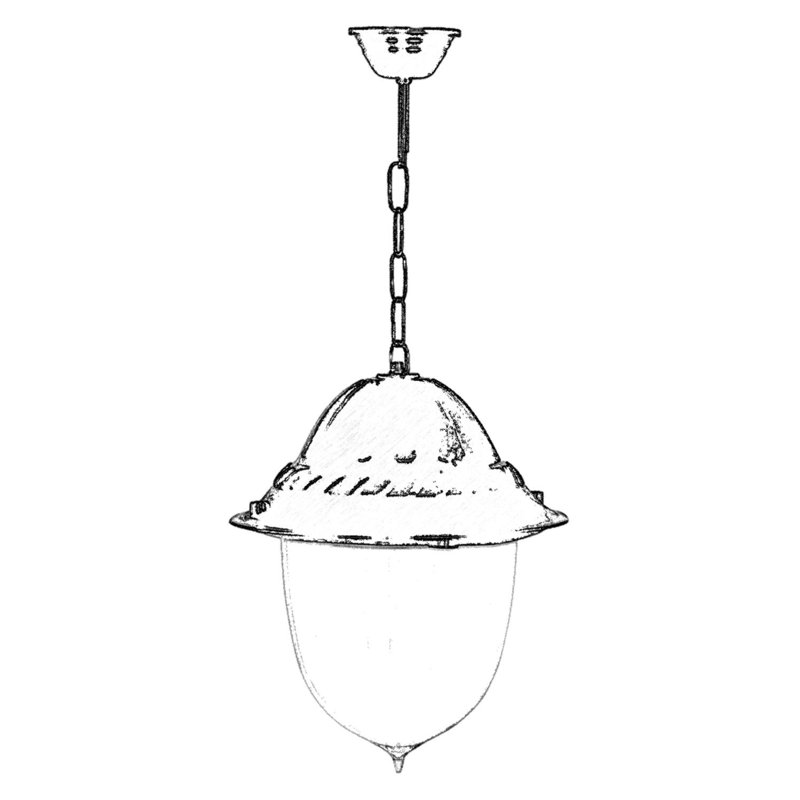 Yakhlef 1 - Light Black Pendant