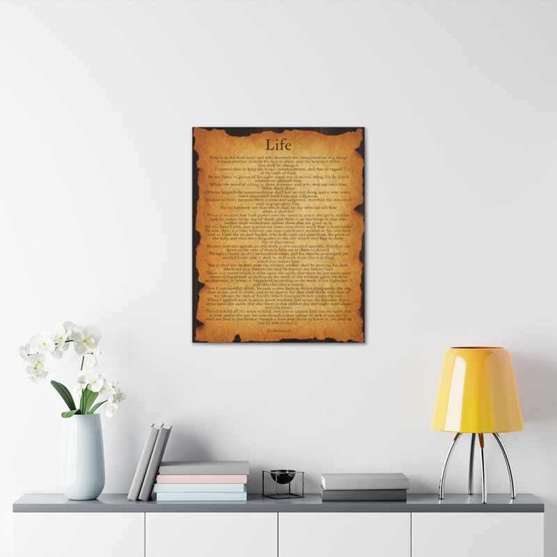 No Frame Print on Canvas