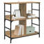 Bookshelf Office Book Shelf Storage Cabinet Book Rack Engineered Wood-1806658330