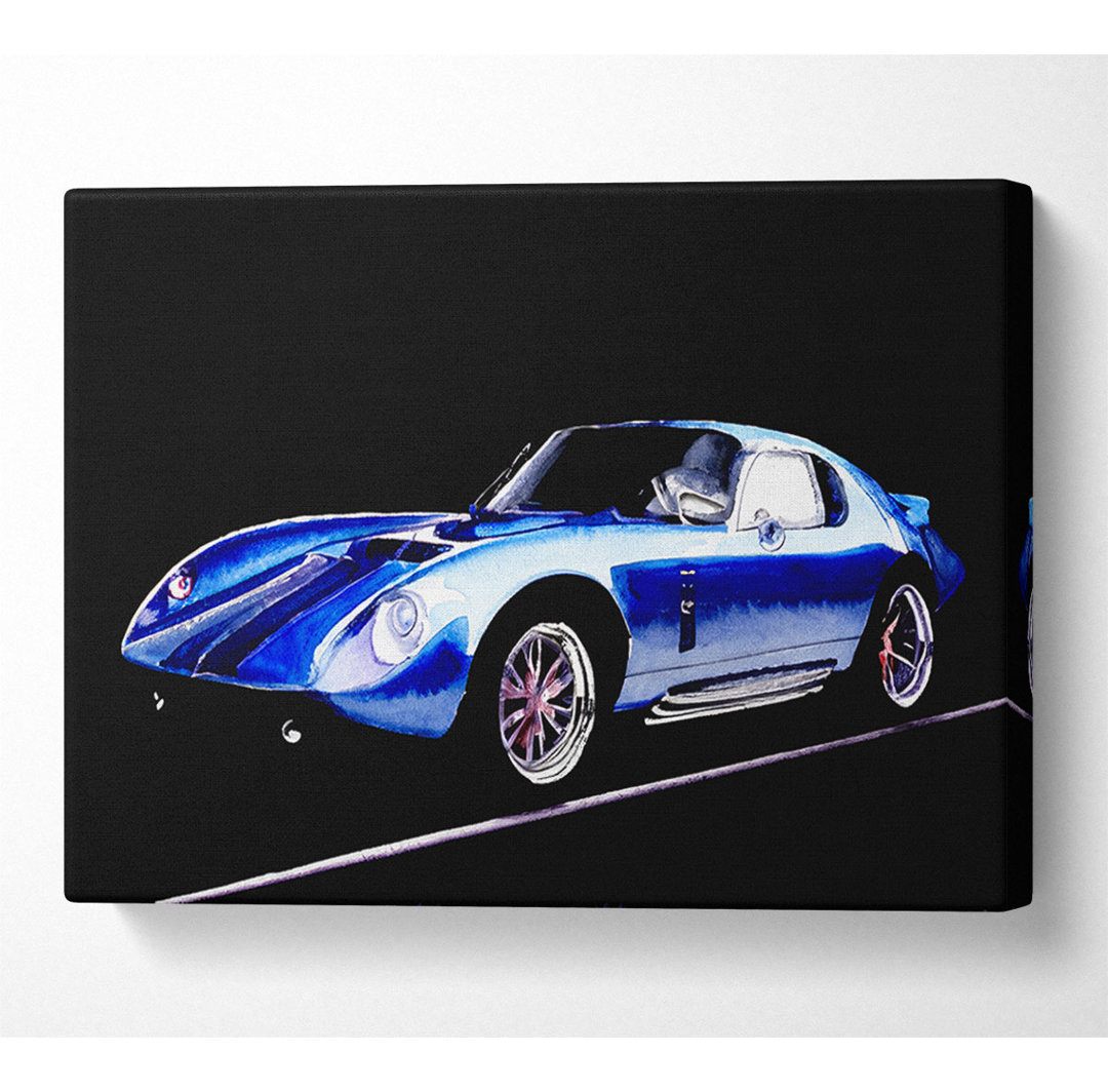 Dodge Viper Elektrisch Blau - Druck