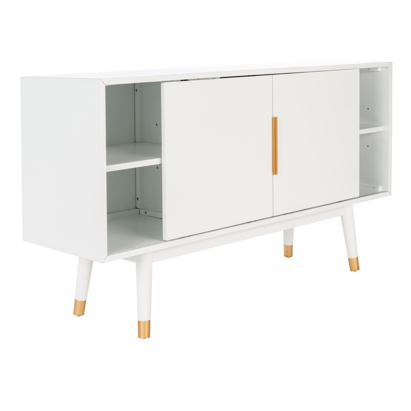 Folcroft TV Stand for TVs up to 58", White