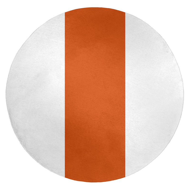 Chenille Indoor Rug, Round 5'