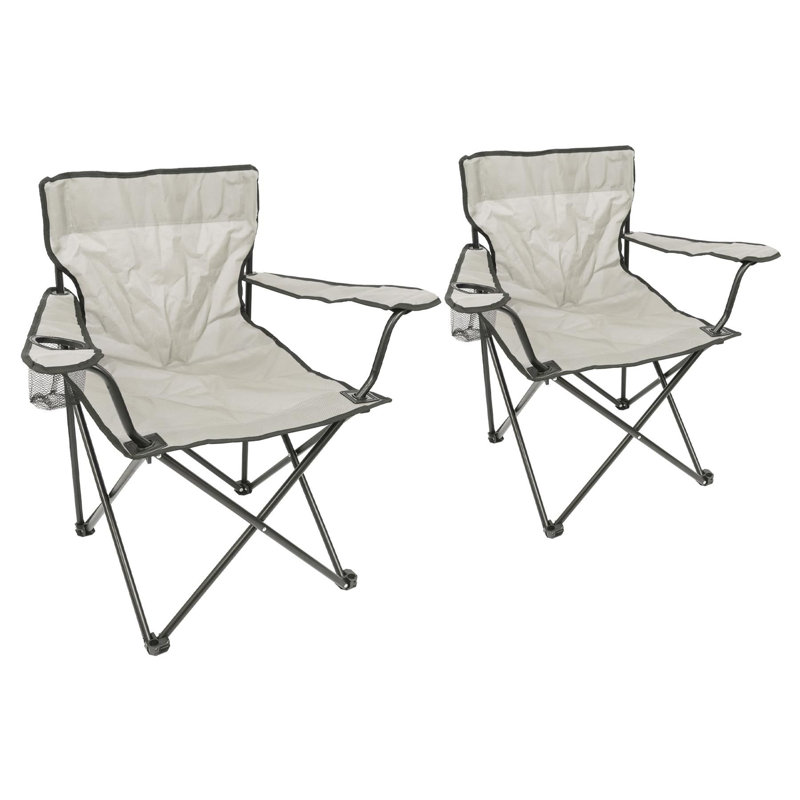Folding Camping Chair, Beige