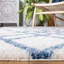 Tapis ivoire / bleu Rivka-967865132