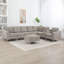 Ensemble de canapé modulaire rembourré en velours côtelé-1594650459-1594650462