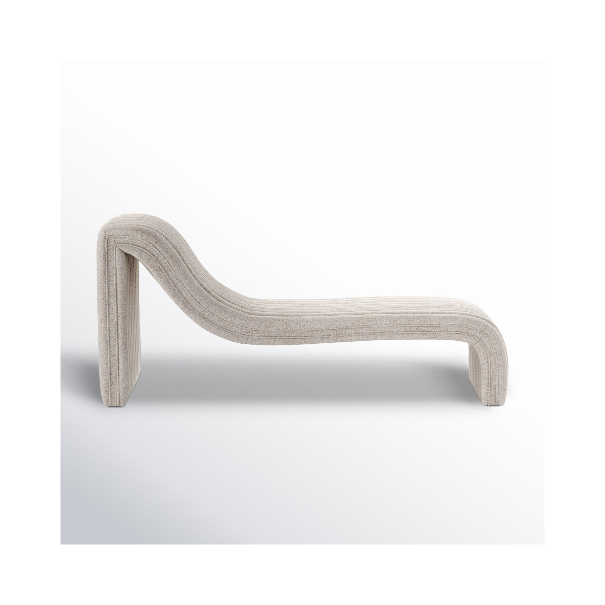 Brandt Upholstered Chaise Lounge, Orly Natural