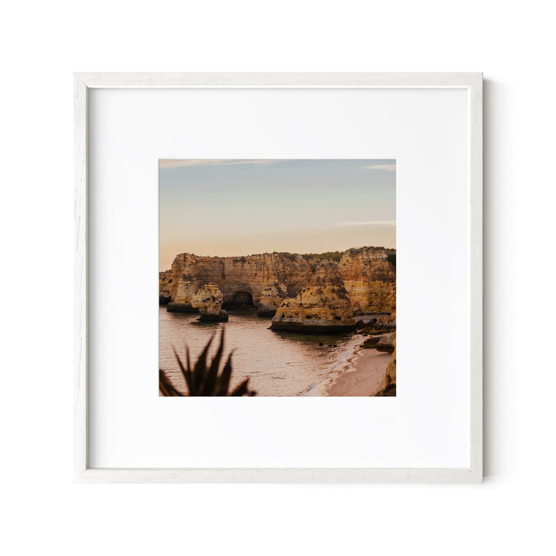 Cadre photo Darious, 12 po x 12 po avec passe-partout pour 8 po x 8 po, Blanc