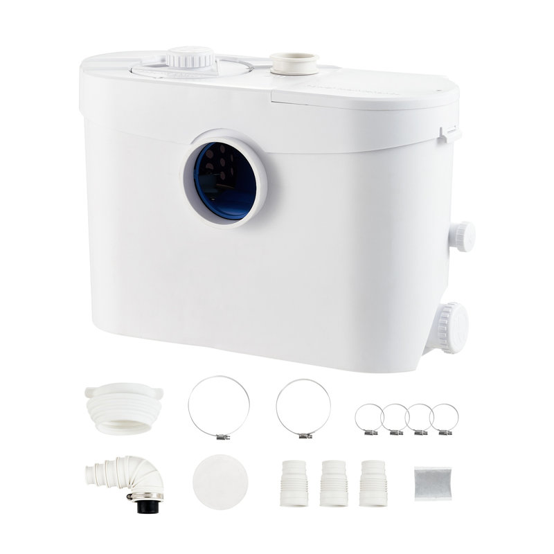 Pompe Macerator 700W 700W avec débit 9600 L / h pour le système de rinçage des toilettes et de la cuisine du sous-sol