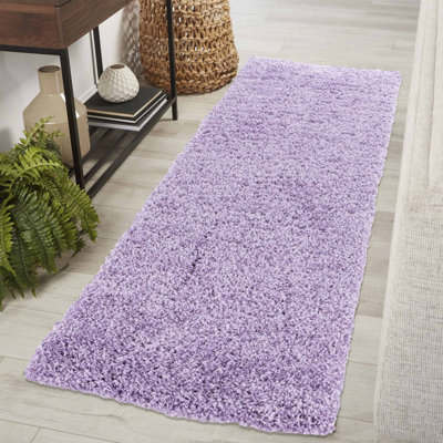 Esterly Solid Colour Shag Area Rug
