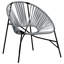 Garden Chair Set 3 Pcs Poly Rattan-814172