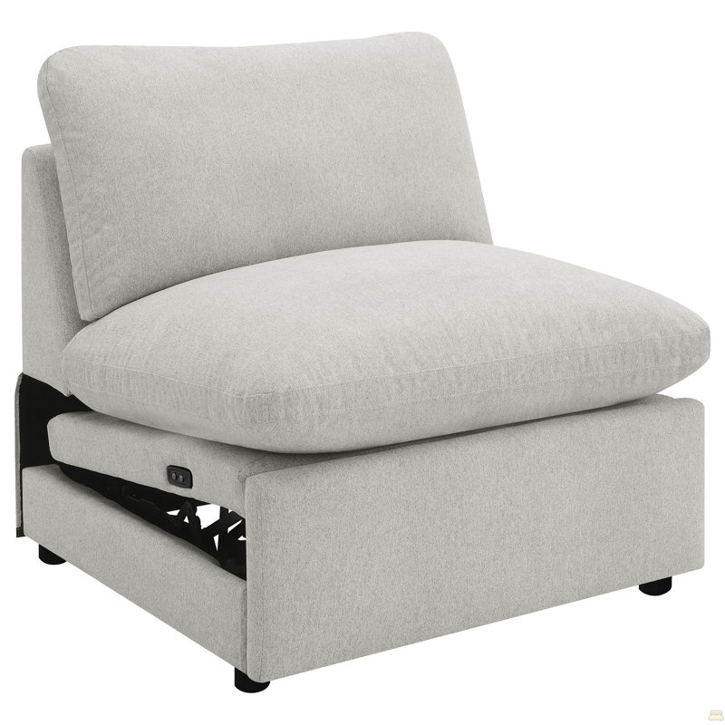 Canapé modulaire inclinable électrique 5 pièces Hollander