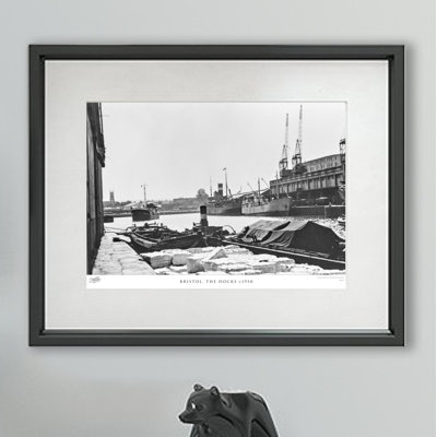 Bristol, The Docks C1950 - Single Picture Frame Print