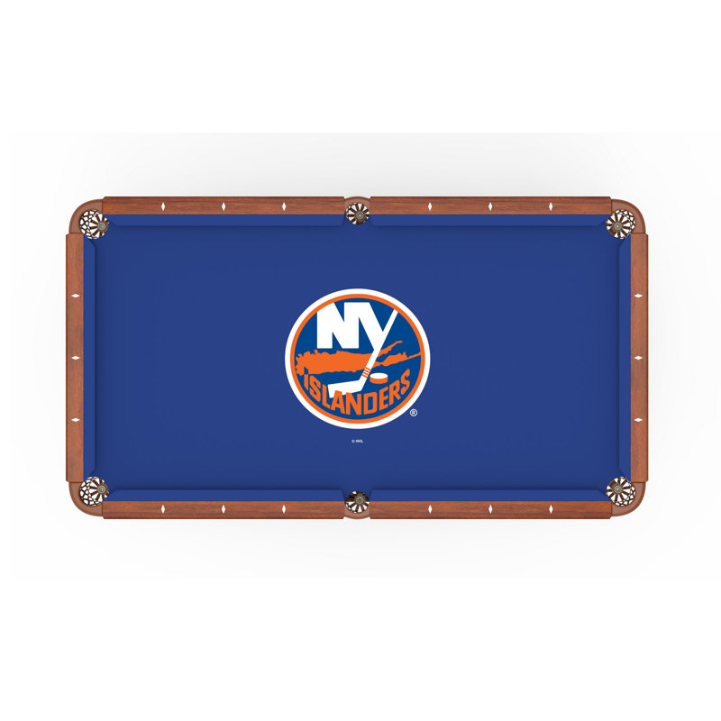 Chiffon pour table de billard NHL, 108 po, New York Islanders