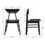 Modern Dining Chairs With Backrest, With Solid Wood Frame, For Dining Room/Living Room-513375602
