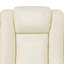 Ensemble de fauteuils inclinables électriques en cuir 2 pièces avec lumière DEL, chargeur sans fil, lampe de lecture et accoudoirs de rangement-1103367979
