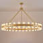 Lustre de roue de chariot avec abat-jour en cristal-2143331253-2127102441