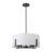 Lolanda 8-Light Dimmable Fabric Drum Pendant-880897397