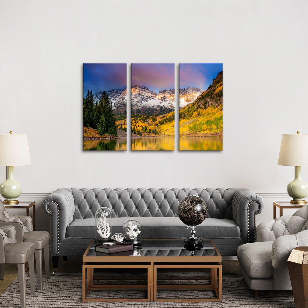 'Colors of Colorado' Photograph Multi-Piece Image on Wapped Canvas