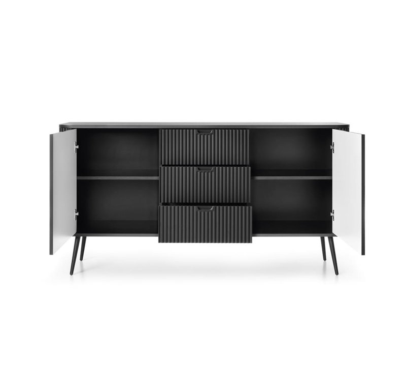 Chaselynn 168cm Sideboard, Black 
