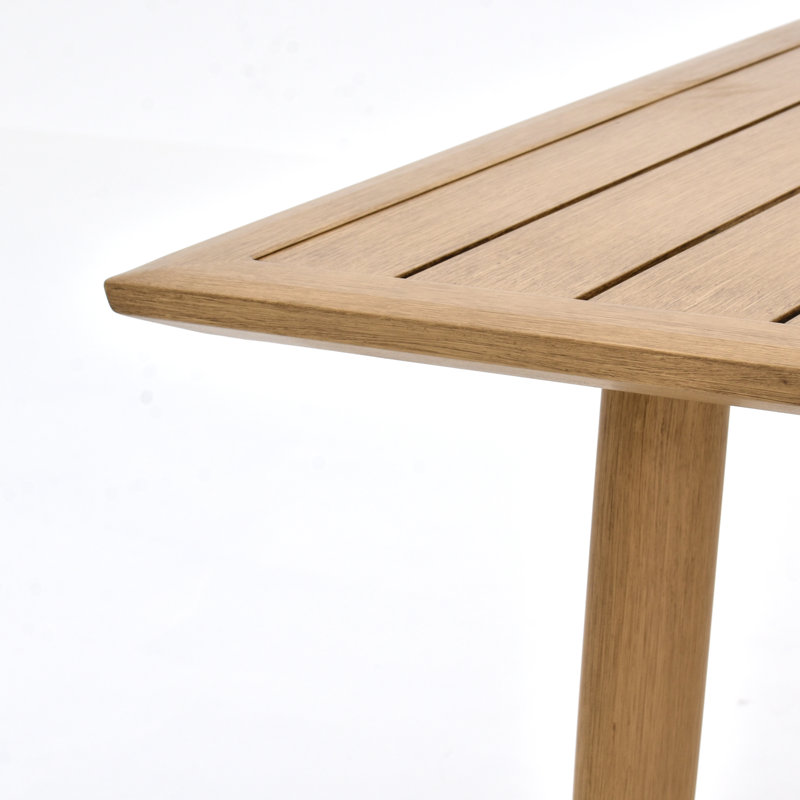 Table de salle à manger d'extérieur en aluminium Loto