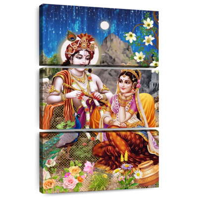 Adella adore Radha et Krishna