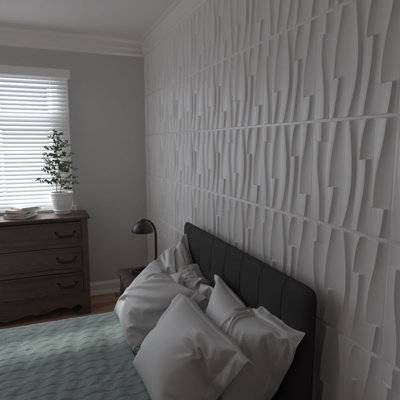 Panneau mural blanc 19,625 "H x 19,625"
