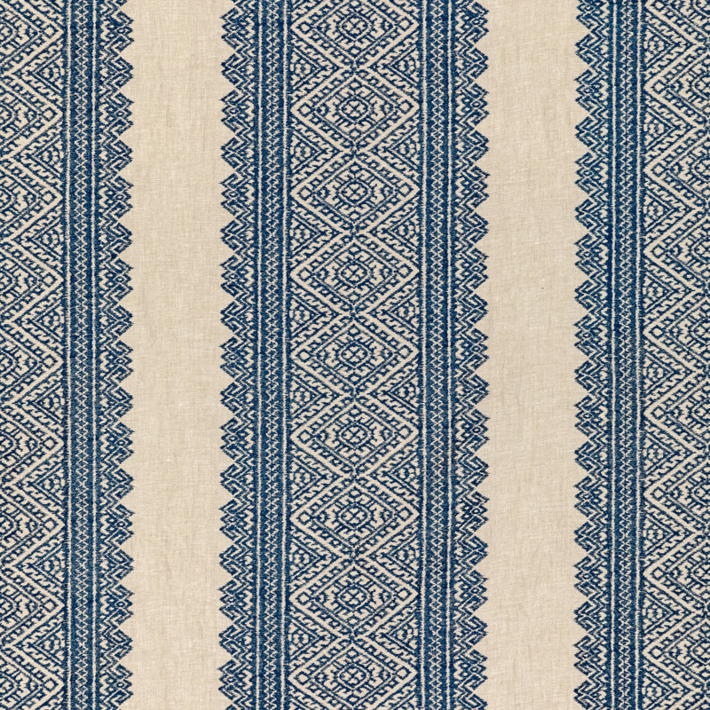 Breckenridge Avon Embroidery Fabric, Denim