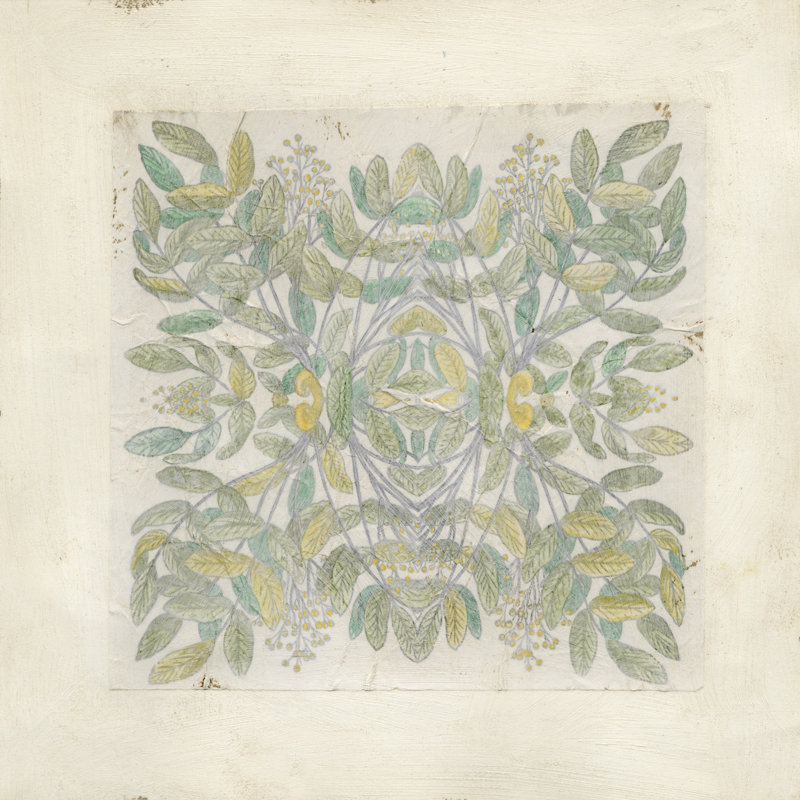 Quadrant Floral IV by Megan Meagher - Wrapped Canvas Art Prints, 76cm H x 76cm W