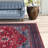 Chenier Oriental Red/Navy Area Rug-1208492799