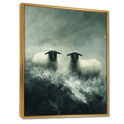 Durby Stormy Pasture Of Sheep III - Mouton, art mural