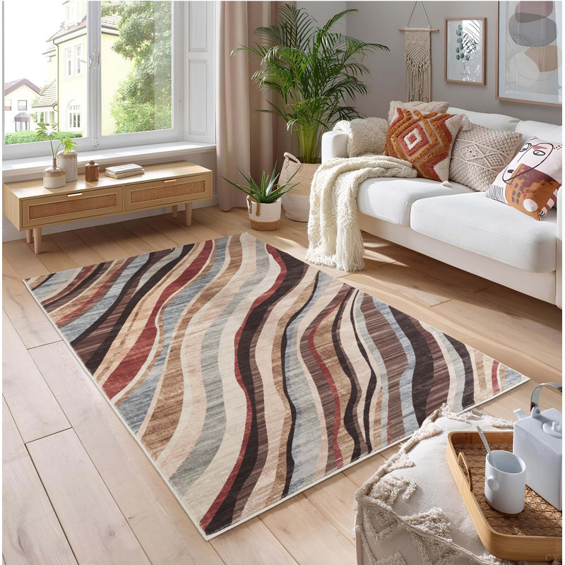 Tapis Bold Modern, Rectangle 5 pi 3 po x 7 pi 3 po