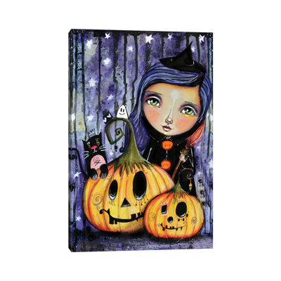 Halloween Witchy by Tamara Laporte - Print on Canvas