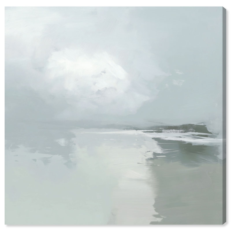 «Grey Mist III», reproduction d'art sur toile par Art Remedy, 30 x 30, 30"H x 30"W, Gallery Wrapped