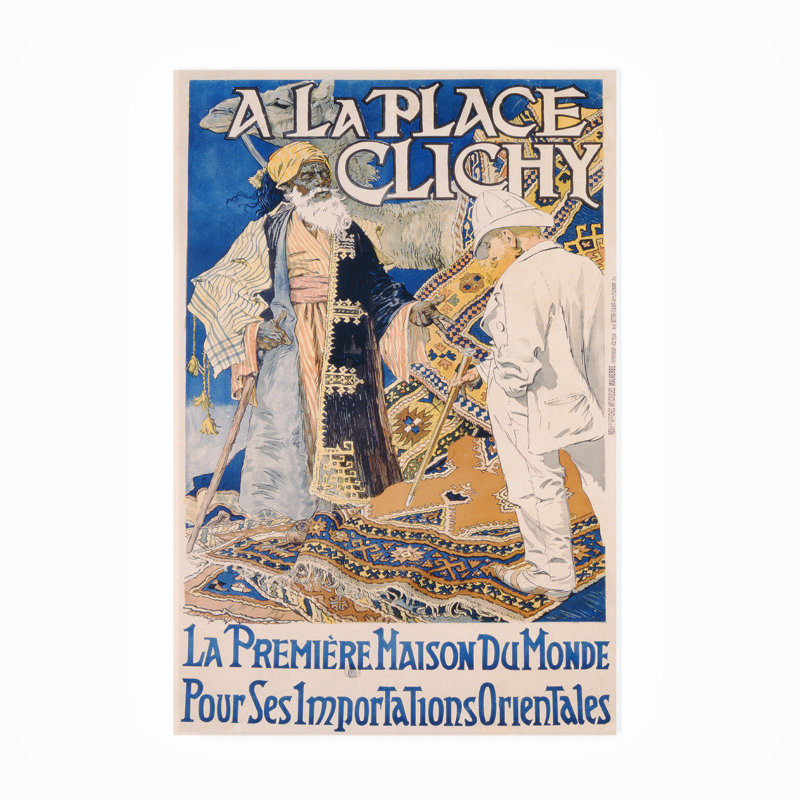 Décoration murale d'extérieur Deava A La Place clinchy 1890, L 30 po x H 47 po