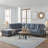Ikumi Upholstered L-Shaped Sectional-90630241-90630242