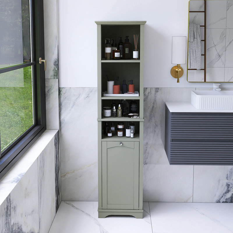 Armoire de rangement haute 64 po, Gris