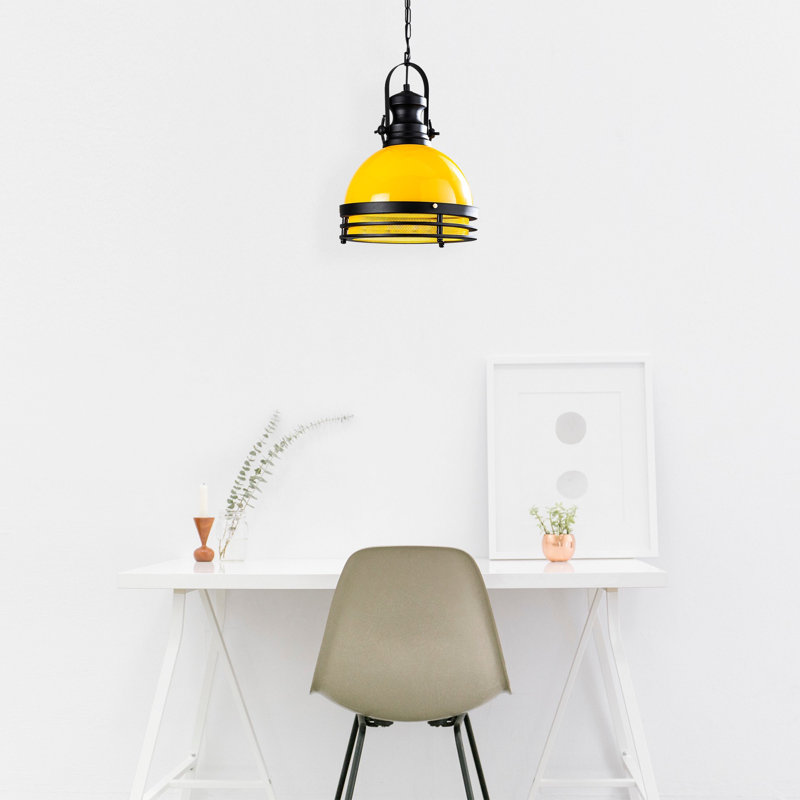 1 - Light Black Unique/Statement Pendant