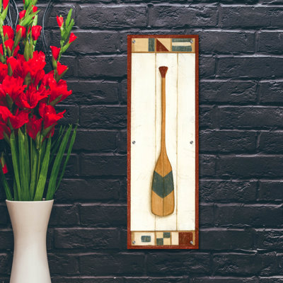 «Americana Oar I» par Ethan Harper, art mural en verre acrylique