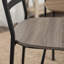 Chaise d'appoint à dossier croisé Bailey-1045296922