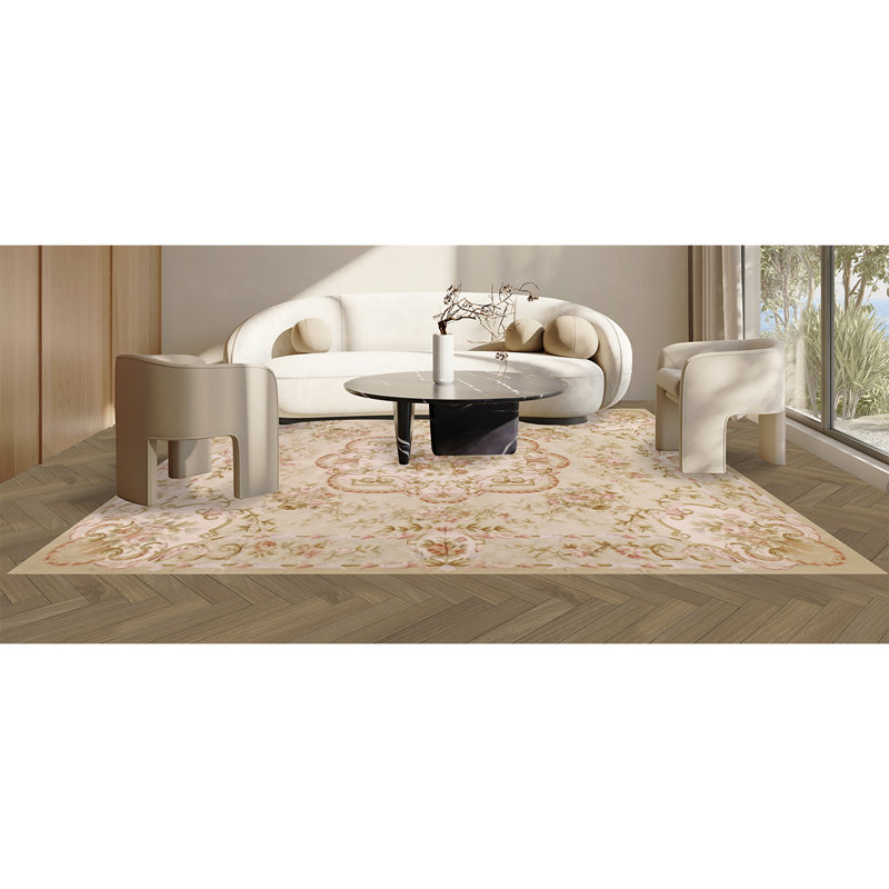 Wool Oriental Area Rug, Rectangle 2' x 4'