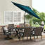Poids de comptoir de parasol 108 po Oshiro inclus