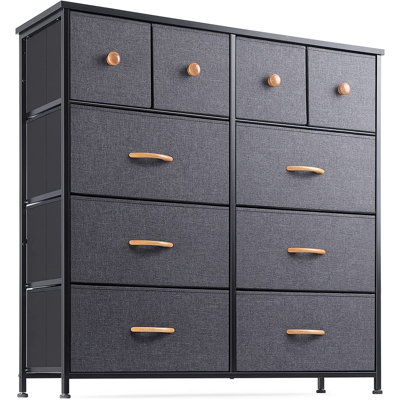 Commode double 10 tiroirs l 39,4 po
