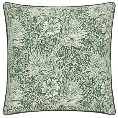 Marigold Floral Square Cushion Cover