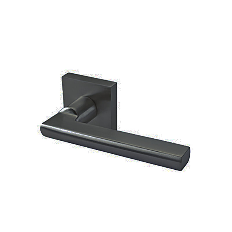 Alpine Lever 78 avec rose carré, 2.375", Acier inoxydable poli